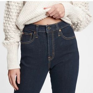 GAP SKY HIGH TRUE SKINNY JEANS